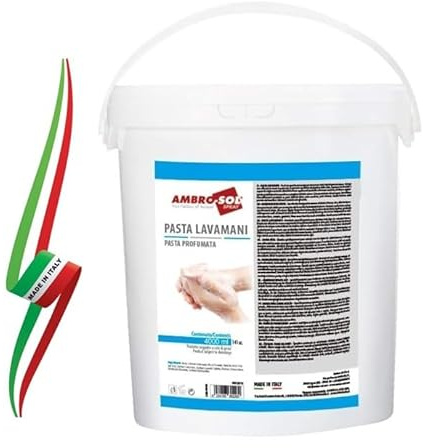 PASTA DETERGENTE LAVAMANI SPECIFICA PER OGNI TIPO DI SPORCO INTENSO 4Kg MADE IN ITALY