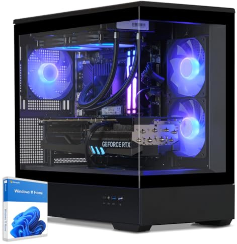 Sedatech Wasserkühlung Gaming PC • RTX 5060 | AMD Ryzen 5 5600X | 32GB RAM | 1TB SSD M.2 | WLAN 4 | Win 11