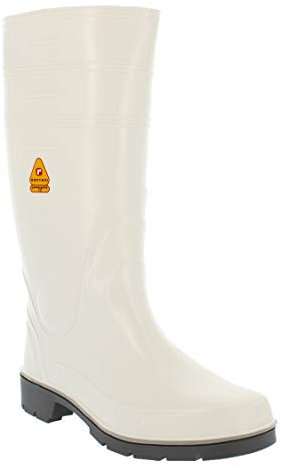 Nora Winner B Stivali da lavoro, Unisex adulto, Bianco, 39