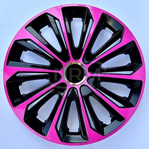 Radzierblende EXTRA Strong schwarz/pink 15 Zoll 4er Set