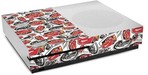 Skin kompatibel mit Microsoft Xbox One S Folie Sticker Cars Disney Pixar Lightning McQueen 95