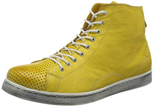 Andrea Conti Damen 0345728 Sneaker, gelb 41 EU