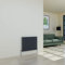 Warmehaus Horizontal Designer Radiator Flat Panel Modern Heating Single Anthracite Radiator 600 x 750mm