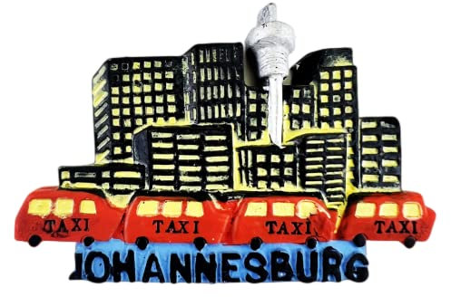 Johannesburg Südafrika Reise Souvenir Kühlschrank Magnet Dekoration Kühlschrank 3D Magnet Aufkleber Handwerk handbemalt Handwerk