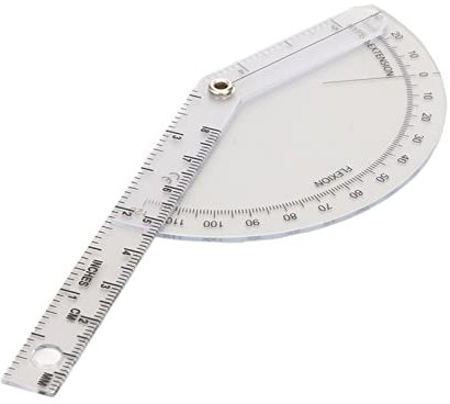 Fingergelenk-Lineal, 120-Grad-Goniometer-Gelenkbereichs-Winkelmesser