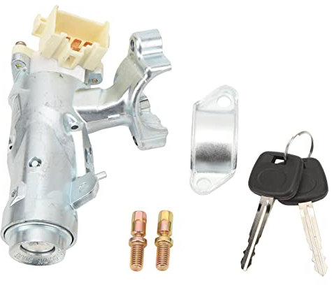 Conjunto de Interruptor de Encendido, Aleación de Metal 45020‑12‑11 con Repuesto de 2 Llaves de Coche Accesorio para COROLLA RAV4 450201211