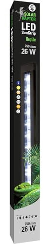 SOLAR RAPTOR® SunStrip III 35 REPTILE black edition BUNDLE - LED Beleuchtung für Terrarien (750 mm)