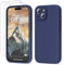 GOODVISH 3 in 1 Designed for iPhone 15 Case Premium Silicone 6.1 (2023)| Upgraded Camera Protection, 2 Pack Screen Protector, Shockproof Anti-Scratch Gel Rubber Slim Phone Case Cover, Navy Blue