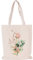 XINGNIAO Canvas Floral Botanische Einkaufstasche für Lehrerinnen, Wiederverwendbare Einkaufstüten, niedliche Katzen-Einkaufstaschen ästhetisch zum Einkaufen