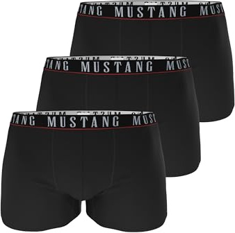 MUSTANG Herren Boxershorts Retropants 3er-Pack