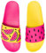 Dedoles Badeschuhe & Hausschuhe viele lustige Designs Bücher Kaffee Katze Party Pizza Dackel Fuchs Panda Delfin Geschenk, Farbe: Saftige Wassermelone, Gr.: 37 EU