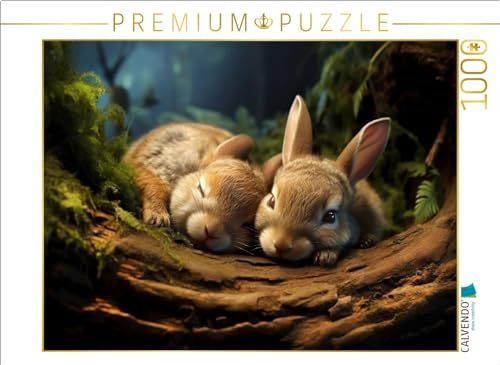CALVENDO Puzzle EIN Motiv aus dem Kalender Wenn sie schlafen | 1000 Teile Lege-Größe 64 x 48 cm Foto-Puzzle für glückliche Stunden