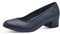 Tamaris Comfort Damen Pumps aus Leder Kleiner Absatz, Blau (Dunkelblau), 39 EU