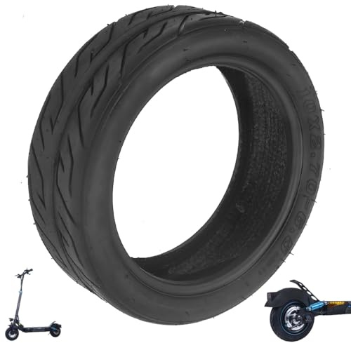 Cubierta de Rueda Pack/Unidad Tubeless 10 Pulgadas 10x2.70-6.5 Para Patinete Smartgyro Speedway/Speedway Pro,Neumaticos Tubeless sin Camara de Aire,llanta de Vacío Patinete Eléctrico Scooters (1)