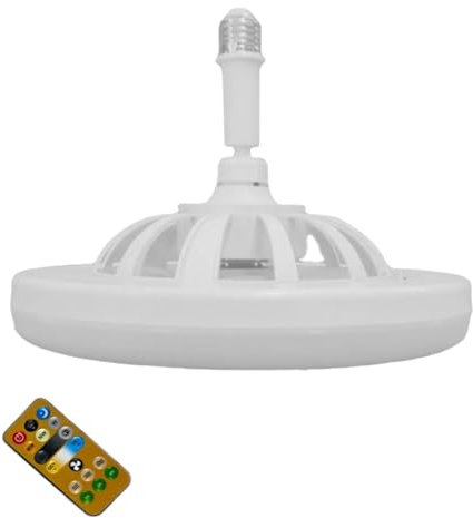Plafoniera con ventilatore,Ventilatori da soffitto con luci e telecomando - Ventilatore da soffitto LED E27,Ventilatore da soffitto a basso profilo con luce, ventilatori da soffitto per camera da lett