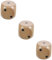 BESTonZON 3St große Würfel taschenspiele Pocket Game Gesellschaftsspiele Game of dice Tischspiele boardgame Würfel Spielzeug mehrseitige Würfel Spiellehrwürfel Partyzubehör Würfeln Holz