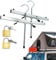 Locking Jaw Ladder Handle - Non-slip Ladder Hooks | Car Roof Ladder Brackets With Durability Clamp Kit