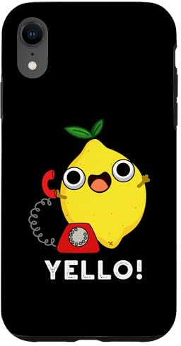 iPhone XR Yello Funny Lemon Pun Case