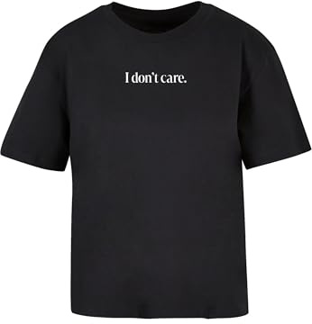 Miss Tee I Don´t Care Tee Black, XL