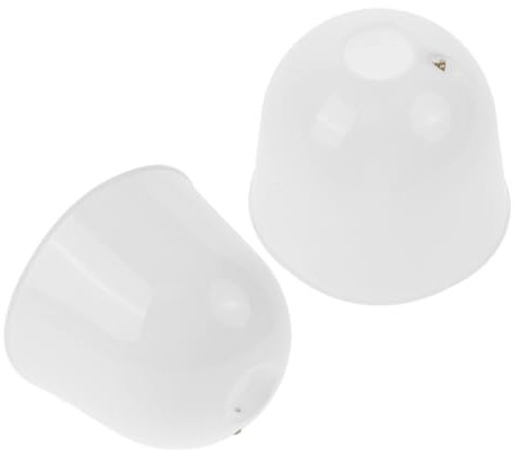 Alipis 2 Stück Deckenventilator-Staubschutz deckenventilator weiß Deckenventilator Staubabdeckung Kontrolle Kette für Deckenventilator -Befestigungs-Baldachin Deckenunterdach