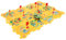 ibasenice 1 Satz Autostrecken für laubsägen Set für für Fahrzeuge Konstruktions- Auto-Puzzle Jungen Dinosaurierspielzeug Plastik Yellow