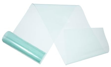 CIYODO Puerta Transparente para Perros De Plástico Cortina para Puerta De Caseta Tiras De Aislamiento Térmico De Vinilo Transparente Repuesto De Faldón para De Perro para De Perrera o