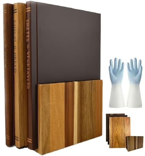 Planches À Découper Qui Ressemblent À des Livres, Planches À Découper Qui Ressemblent À des Livres Planche À Découper Bibliothèque 100% Bois D'acacia Ensemble De 3 Planches