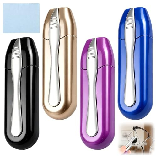 5Pcs Peeps Eyeglass Cleaner Set with Cloth,for Glasses Cleaning