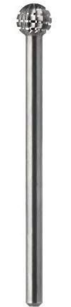 JCMASTER® Premium Hartmetall Aufsatz Kugel 2.35mm Nagelfräser Bit Gelnägel Medium Schleifen Acryl Maniküre, Pediküre Nageldesign Schleifkörper Acrylnägel inkl 1x Halterung ●Inkl Ebook●