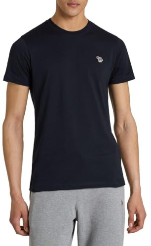 PS by Paul Smith Herren Bio-Baumwolle Zebra T-Shirt Marine M