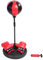 SOULONG Sac de Frappe Enfants, Kit Punching Ball Hauteur Réglable 70~105cm, Ballon de Frappe Punching Ball sur Pied pour Entraînement Enfant avec de Boxe, Pompe, Accessoires