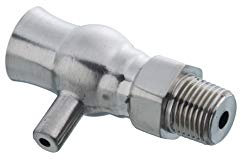 Arroll Traditional radiator Bleed Valve Polished Nickle