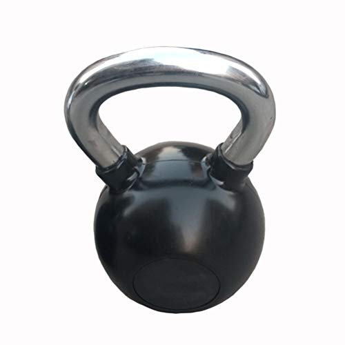 Kettlebells AGYH 4-24KG Black Iron Kettlebell, Used For Home-sports Deadlift Shoulder Press Push-ups Weight Training (Size : 24kg/52.9lb)