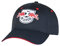 RB Leipzig Club Cap Navyblau mit rotem Frontpanel Basecap Schildmütze Kappe RBL - Plus Lesezeichen Wir lieben Fußball