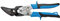 Blechschere 250 mm, gebogen, rechts, CrMo