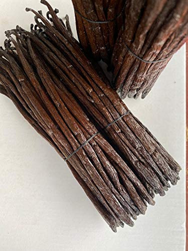 Hymor Bourbon Vanille aus Madagaskar - 100g 16-18 cm - Vanilleschoten Gourmet aus ganzen Schoten neue Ernte Madagaskar-Vanille Bourbon-Vanille Premium Qualität, zum Kochen und Backen