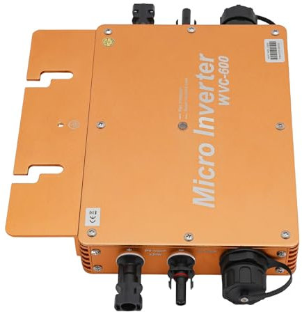 WVC-600W Convertisseur de tension MPPT Micro solaire Convertisseur de tension étanche IP65 Solar Power Grid Tie Micro Onduleur pour système de production d'énergie (pas de fonction de communication)