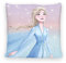 Disney Home Frozen - Dekokissen mit Füllung und Reißverschluss - 40x40 cm - Wurfkissen mit Füllung, tolles Deko-Kissen für Sofa, Couch, Wohnzimmer und Schlafzimmer - weiches Kuschelkissen