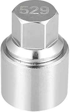 X AUTOHAUX 529 Clé Démontage Serrure Douille Écrou Antivol de Roue Voiture pour VW Touareg Magotan Tiguan Phaeton