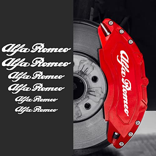 Alfa Romeo Brake Caliper Sticker, White