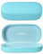 molshine Custodia rigida per occhiali da sole in pelle PU, custodia classica extra large per occhiali da sole e occhiali di grandi dimensioni-(Blu)