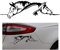 Autoaufkleber Autosticker Decal Aufkleber Sticker，Persönlichkeit herrschsüchtig Pferd Auto Aufkleber Zwei Pferd Auto Aufkleber stilvoll
