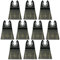Pack of 10 x 65mm Wide Coarse Oscillating Multi Tool Blades/Wood Cutter Saw Blades Set Compatible with Dremel Fein Multimaster Makita Stanley Worx Dewalt Multi Tool Etc Oscillating Multitool Blade