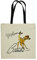 Personalisierte Shopper Tasche groß mit Namen | Motiv Reh-Kitz | Stofftasche Baumwolle Jutebeuel