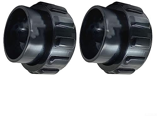 Kit de remplacement pour chlorateur de sel de piscine, 2 pièces, kit de pièces noires de rechange pour filtre de pompe de remplacement pour Salt Cell 520595 (2 pièces)