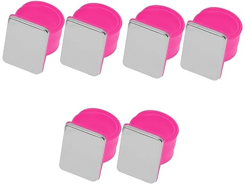 COHEALI 6 STK Magnetischer Sprengring Magnetnadel Etui Magnetischer Bobbie-pin-Halter Quiltnadelhalter Zum Nähen Quilten Arbeit Kieselgel Magnetische Anziehungskraft Magnetische Nadel