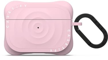 CASETiFY Ripple Airpods Pro (1. / 2. Generation) Hülle mit Ring, Primrose Pink