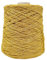 Rocca 500 grammi 850 metri per Lavoro a Maglia e uncinetto Ferri 5-6 Misto Cotone Viscosa Lurex made in italy alta qualità (Oro Brillante)