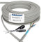 8 Meter – EBROM - NYM(ST)-J 3x2,5 mm² Abgeschirmte Mantelleitung, grau, Installationskabel, geschirmtes Kabel, Stromleitung für Krankenhäuser, Computerräume, wie NYM-J geschirmt (N) YM(ST)-J3X2,5/1,5