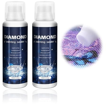 PAYFULLY Colle Diamond Painting, 240ml Colle pour Puzzle, Colle pour Diamond Painting, Diamond Painting Accessoires